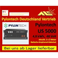 PYLONTECH US5000 4,8kWh LiFePO4 Batterie