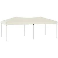 VidaXL Partyzelt 93536 3 x 6 m creme faltbar