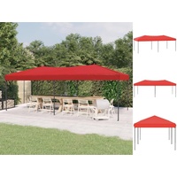 VidaXL Faltpavillon 5,8 x 2,92 m rot