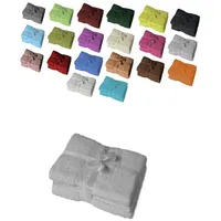EXKLUSIV HEIMTEXTIL Handtuchserie Badetuch 100 x 150 cm silber