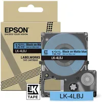 Epson Beschriftungsband LK-4LBJ Schwarz/Blau 12 mm 8 m 1