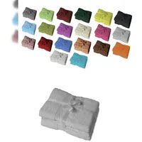 EXKLUSIV HEIMTEXTIL Handtuchserie Saunatuch 80 x 200 cm silber