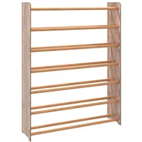 VidaXL Schuhregal Braun 90x24x117 cm Holzwerkstoff