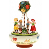 Hubrig Volkskunst GmbH Sammelfigur Hubrig Spieldose Maientanz 26cm'