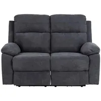 Actona Carryhome 2-Sitzer-Sofa, Dunkelgrau, Textil, 143.5x98x95 cm, Typenauswahl, Relaxfunktion,