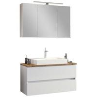 Held Badezimmer Pienza mit LED ca. 100 cm Weiß,