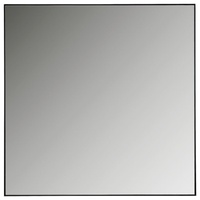 Linea Natura Wandspiegel Anthrazit Glas 85x85x3.7 cm