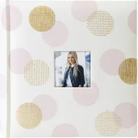 ZEP Elena gold/pink 24x24 20 Seiten Fotoalbum NZ2420G