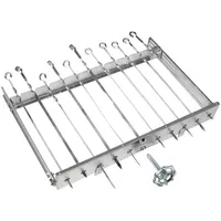 Olymp Mehrfacher Grillspießdreher Sesam II für 11 Spieße, manuell,