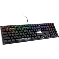 Ducky One 2 Backlit PBT Gaming Tastatur, MX-Black, RGB