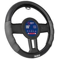 Sparco SPC1101L Steering Wheel Covers Grey-Black, 38 x 38