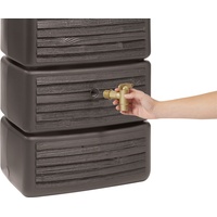 Graf Slim Wood Decor Wandtank 300 l darkwood