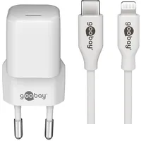 Goobay 61084, Drinnen, AC, 12 V, 1 m, Weiß