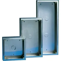 Comelit 3159/2 AP-Gehäuse Vandalcom, 2 Module, Edelstahl 31592