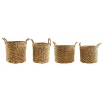 DKD Home Decor Korb-Set DKD Home Decor Braun natürlich