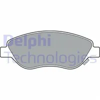 Delphi Bremsbelagsatz, Scheibenfeststellbremse DELPHI LP3360,