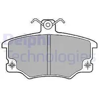 Delphi Bremsbelagsatz, Scheibenbremse LP459