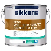 Sikkens Wetterschutzfarbe Weiß seidenmatt 2,5 l