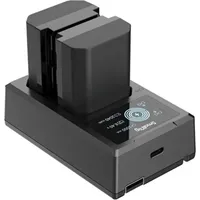SmallRig 3824 NP-FZ100 Kit (Kamera Akku), Kamera Stromversorgung, Schwarz