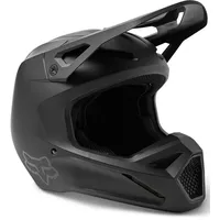 Fox RACING Solid Helm, schwarz, Größe 2XL für Männer