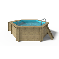 OKU Obermaier GmbH OKU Holzpool EMOTION-FUN Rund 4,1 m