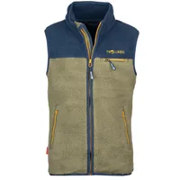 TROLLKIDS Hemsedal Weste - Moss / Mystic Blue /
