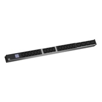 Bachmann BN0500 16xC13 4xC19 Leistungsmessung Anschluss CEE 16A blau,