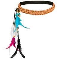 Boland Hippie-Kostüm Stirnband Damen Einheitsgröße