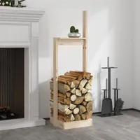 VidaXL Kaminholzhalter 33,5x30x110 cm Massivholz Kiefer