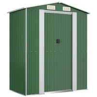 VidaXL Metallgerätehaus 1,92 x 1,08 x 2,23 m grün