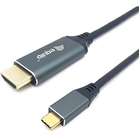 Equip USB-C auf HDMI Kabel, M/M, 1.0m, 4K/30Hz