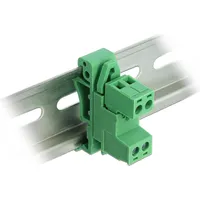 DeLock 66078 Netzwerkmodul Schraubbefestigung Unbestückt Grün