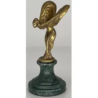Casa Padrino Luxus Briefbeschwerer Skulptur Frau mit Flügeln Gold