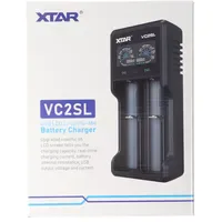 XTAR VC2SL Schnell-Ladegerät für Li-ion 3,6V bis 3,7V und