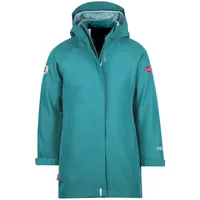 TROLLKIDS Senja Coat Jacke - Teal / Glacier Green