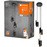 LEDVANCE Smart+ WiFi Pendelleuchte Decor Twist Hängend Schwarz 150