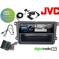 JVC TFT Bluetooth DAB+ USB Radio Antenne inkl für