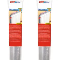 Tesa tesamoll Reflektorfolie für Heizkörper im 2er Pack -