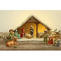 GOEBEL Krippenfigur »Weihnachtsdeko« Steingut, Figur Kaspar, bunt