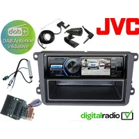 DSX JVC TFT Bluetooth DAB+ USB Radio Antenne inkl