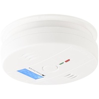 VisorTech Digitaler Kohlenmonoxid-Melder, LCD-Display, 85 dB Alarm, EN 50291