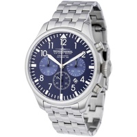 Thunderbirds Fliegeruhr Chronograph TB1076-04 Edelstahlband 47 mm