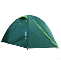 CUBES 2 Personen Zelt Kuppelzelt grün Campingzelt Trekkingzelt, Durawrap-Stäbe,