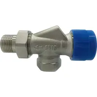 Belrad Thermostatventil Vorlaufverschraubung 1/2" Zoll Axialform Ventil für Heizkörper
