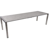 Garden Pleasure Edelstahl Ausziehtisch SIENNA Garten Gartentisch Outdoor Esstisch
