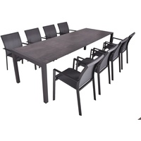 Garden Pleasure Gartenmöbel-Set 19 Sophia 9-teilig Anthrazit