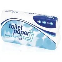 Wepa Toilettenpapier Super Soft, 3-lagig, hochweiß, 9x8=72 Rll Tissue,