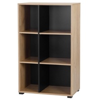 PLACES OF STYLE »Moid,«, Bücherregal, Maße 64,5x40x106 cm, 6