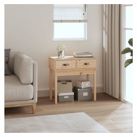 VidaXL Konsolentisch 76,5x40x75 cm Massivholz Kiefer
