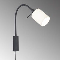 Fischer & Honsel Wandspot flex, Bettleuchte, Maui - Schwanenhalslampe